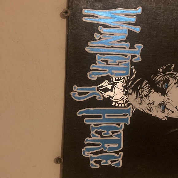 - Hand made small panel. Night king picture. Small crease (see pic) GOT - Picture 3 of 5
